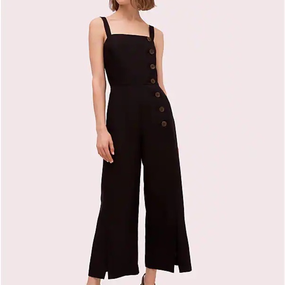 NWOT Kate Spade side-button jumpsuit